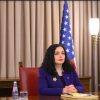 Presidenca: Letra e Qeverisë së Kosovës dërguar në KIE, nuk është konsultuar dhe dakorduar me Presidenten Osmani