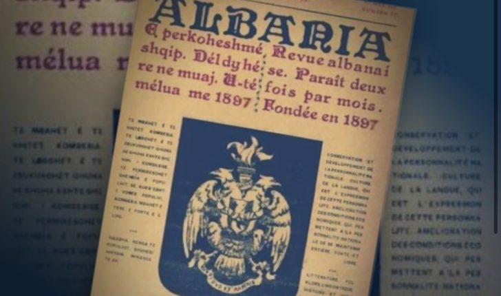 129 vite nga botimi i numrit të parë të revistës “Albania” në Bruksel