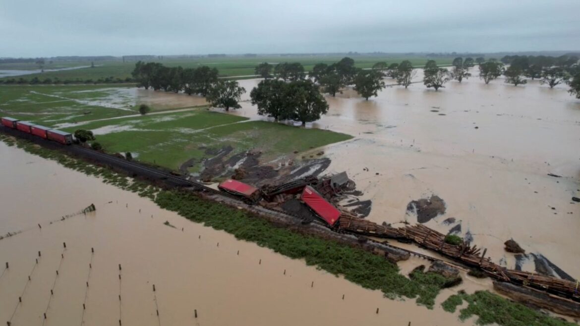 Zelanda e Re shpall gjendje të jashtëzakonshme në Wellington për shkak të përmbytjeve